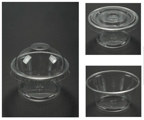 Tapas envases plásticos plana y domo – Chantidu Las Tablas