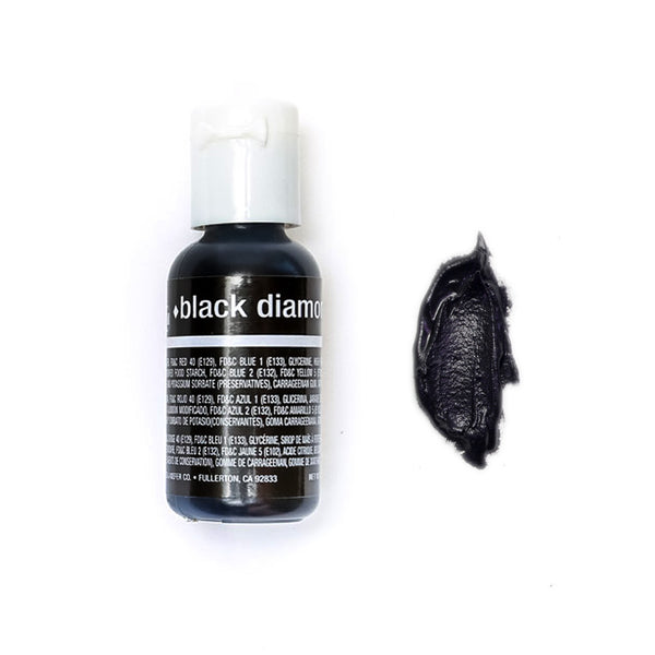 Chefmaster Gel Liquad - Black Diamond