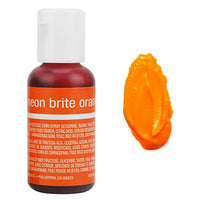 Chefmaster Liquad gel - Neon Brite Orange